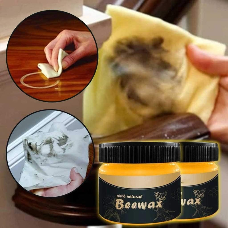 Cera de Abelha Restaurador de Móveis - BeeWax™ (COMPRE 1 LEVE 2)