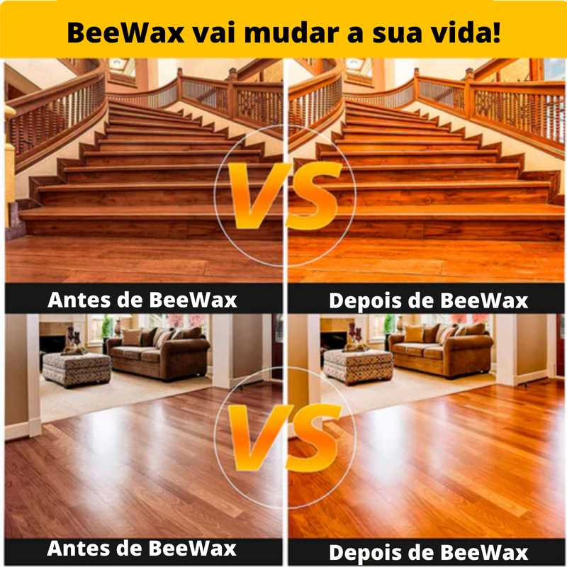 Cera de Abelha Restaurador de Móveis - BeeWax™ (COMPRE 1 LEVE 2)