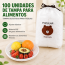 FlexCover™ – Capas Elásticas Protetoras para Alimentos