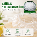 FlexCover™ – Capas Elásticas Protetoras para Alimentos