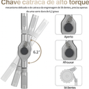 Chave Catraca T-Bar Max Pro 24 em 1