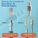 Bico Hidrojato para Esgoto em Aço Inox