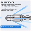 Bico Hidrojato para Esgoto em Aço Inox
