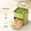 Dispenser Trend+ 48 Cubos | Gaveta + Pegador