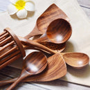 Kit Utensílios de Cozinha em Madeira Ecológica - TREND+ (COMPRE 4 LEVE 7)